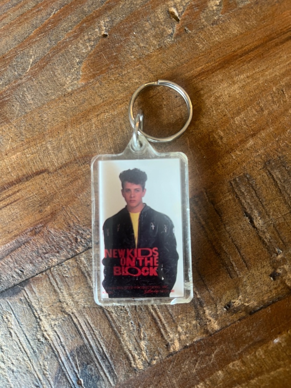 Vintage New Kids on the Block “Joey” Acrylic Keychain - NKOTB merch